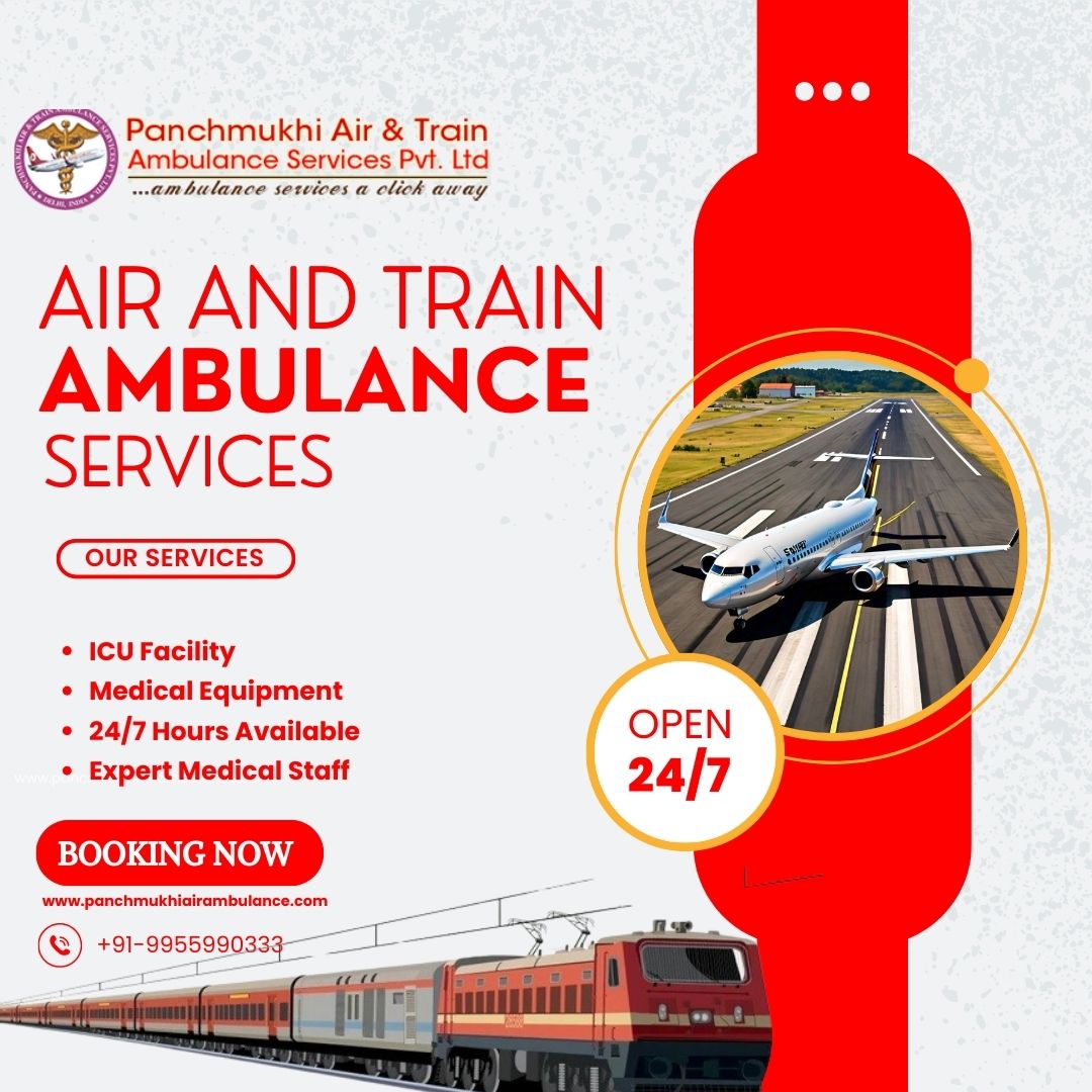 Complete a Free Journey with Panchmukhi Air and Train Ambulance Services in Patna